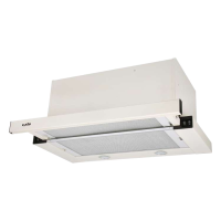  Витяжка VENTOLUX GARDA 60 CREMA (1100) SMD LED 