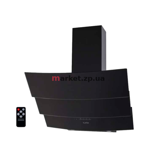 Витяжка VENTOLUX RIALTO 60 BK (1000) TRC IT
