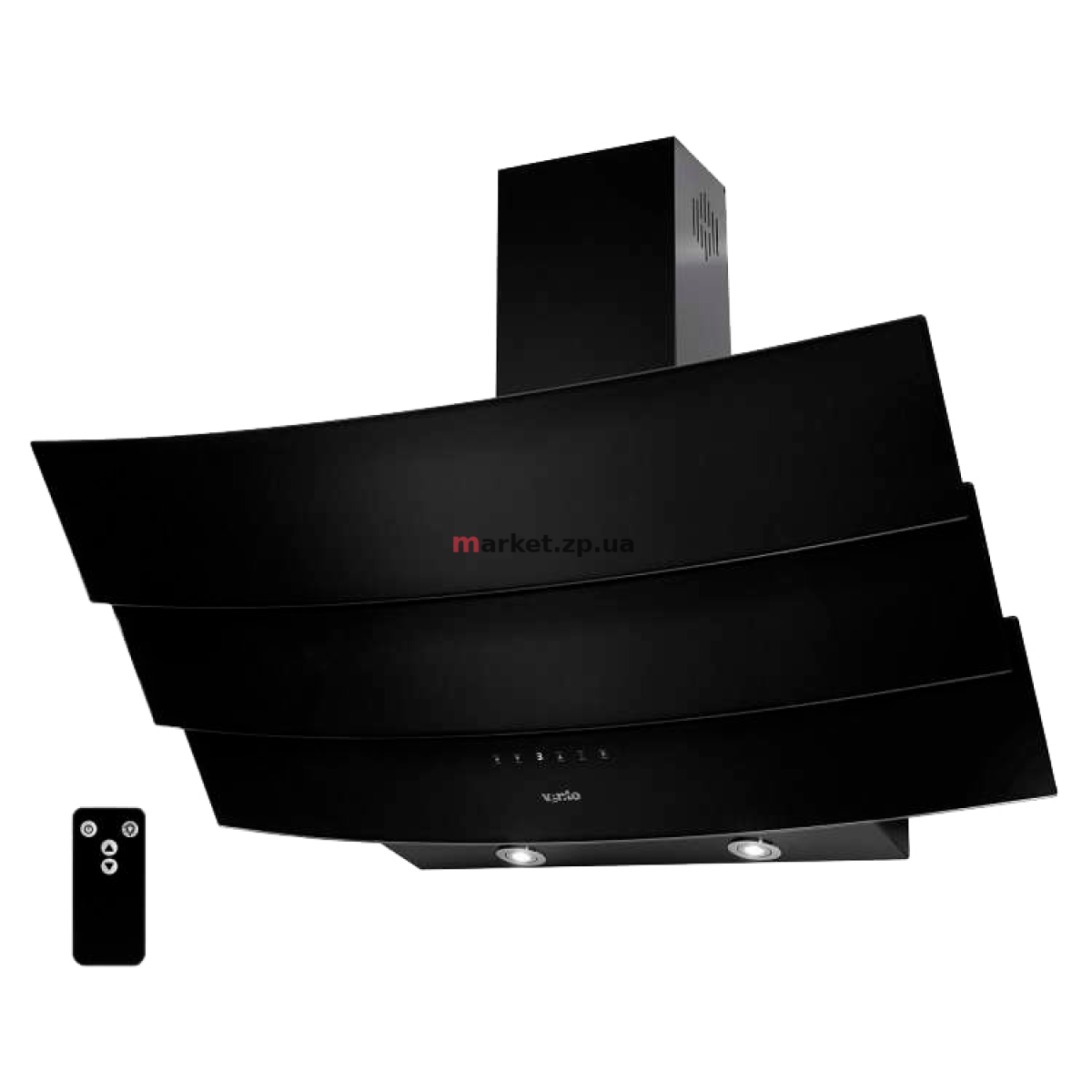Витяжка VENTOLUX RIALTO 90 BK (1000) TRC IT