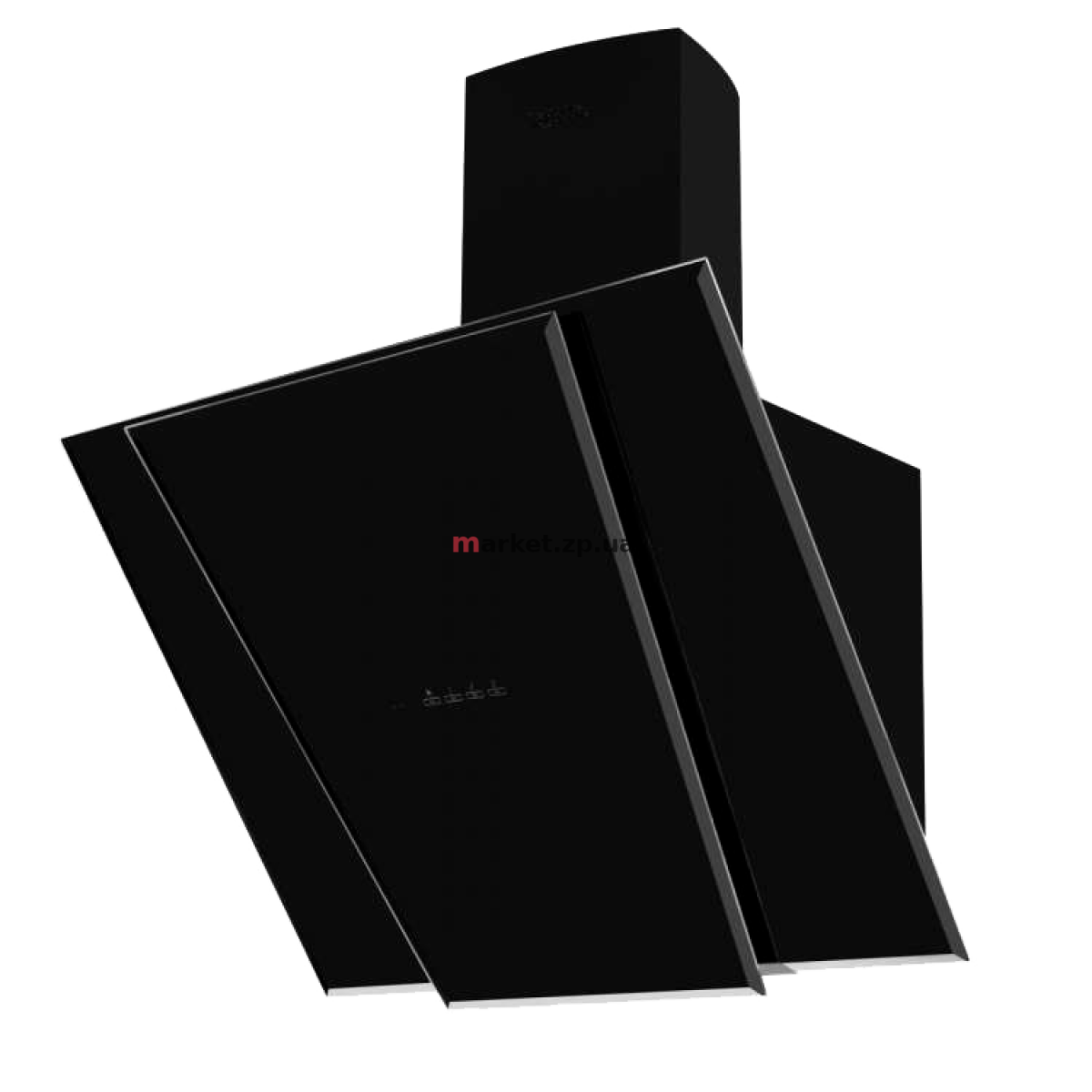 Витяжка VENTOLUX TORINO 60 BK (1000) TRC IT