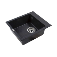Кухонная мойка VENTOLUX AMORE (SPACE BLACK) 500x400x200