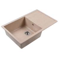 кухонні мийка VENTOLUX DIAMANTE (BROWN SAND) 765x485x200