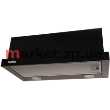 Витяжка VENTOLUX GARDA 60 BK (900) LED