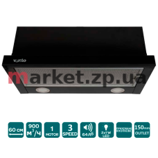 Витяжка VENTOLUX GARDA 60 BG (900) LED