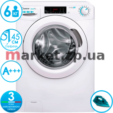 Пральна машина CANDY CO41265TXE/1-S