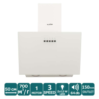 Витяжка VENTOLUX MODENA 50 WH (700) PB