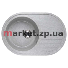 Кухонна кам'яна мийка VENTOLUX EMILIA (GRAY QUARTZ) 767x495x190