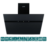 Витяжка VENTOLUX MIRROR 60 MBG (1000) TC MS TH