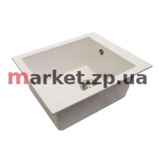 Кухонная каменная мойка VENTOLUX AMORE (WHITE QUARTZ) 500x410x190