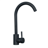 Змішувач для кухонної мийки VENTOLUX 330.245 BLACK MATT QUARTZ