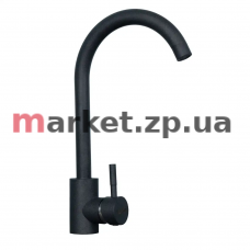 Змішувач для кухонної мийки VENTOLUX 330.245 BLACK MATT QUARTZ