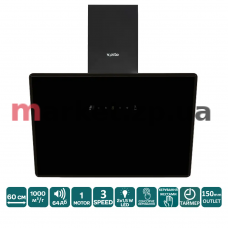 Вытяжка VENTOLUX MIRROR 60 MBG (1000) TC MS