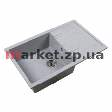 Кухонна кам'яна мийка VENTOLUX  DIAMANTE (GRAY QUARTZ) 765x485x200 Кухонна кам'яна мийка VENTOLUX  DIAMANTE (GRAY QUARTZ) 765x485x200