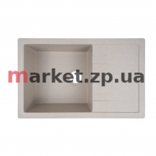Кухонная каменная мойка VENTOLUX DIAMANTE (SAND QUARTZ) 765x485x200