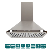 Вытяжка VENTOLUX MONACO 60 INOX (1000)