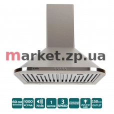 Вытяжка VENTOLUX MONACO 60 INOX (1000)