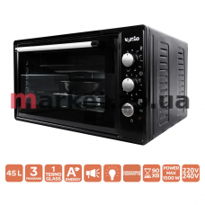 Электрическая печь 45л VENTOLUX MARIA 45 (BK)