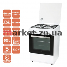Плита VENTOLUX GE 6060 CS 6MT (WH)