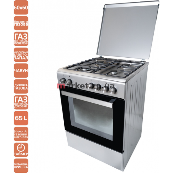 Плита VENTOLUX GG 6060 CS MT (X) Плита VENTOLUX GG 6060 CS MT (X)