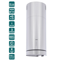 Вытяжка VENTOLUX ISOLA CILINDRO 35 X (1400) ST