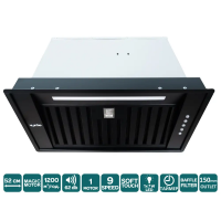 Витяжка VENTOLUX PUNTO 52 BK (1200) ST MM BF Витяжка VENTOLUX PUNTO 52 BK (1200) ST MM BF