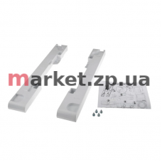 Комплект монтажный Candy для соединения стиральной машины с сушильной машиной 34-45см белый