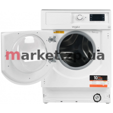 Встраиваемая стиральная машина с сушкой Whirlpool BI WDWG 75148 UA