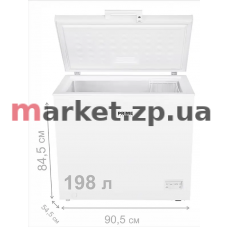 Морозильна скриня PRIME Technics CS 30143 E