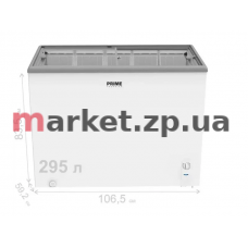 Морозильна вітрина PRIME Technics CCS 29859 M