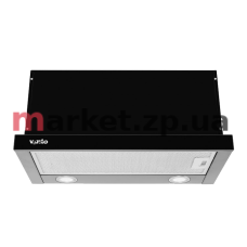 Витяжка VENTOLUX GARDA 60 BK (1000) LED