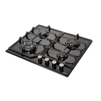 Поверхня газова VENTOLUX HSF640-L3 CESBT (BK)